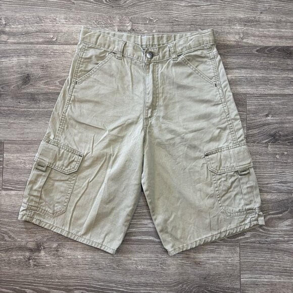 Kids Tan Cargo Shorts - Picture 1 of 16
